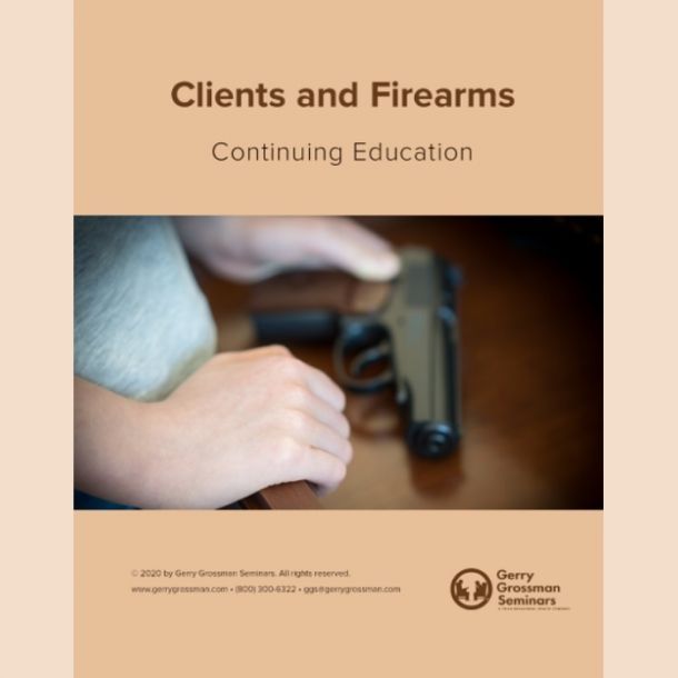 Clients and Firearms Online Text-based Home Course (2 CE)