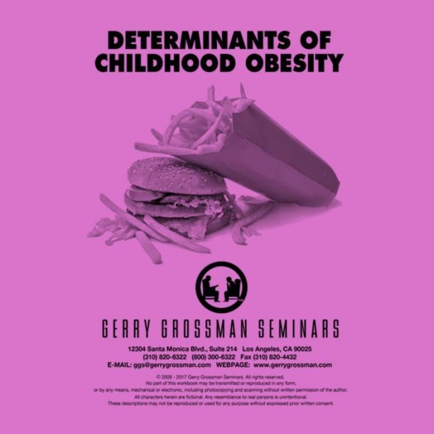 Determinants of Childhood Obesity Online Text-based Home Course (4 CE)