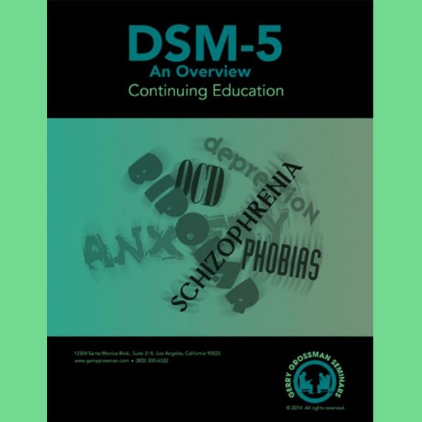 DSM-5 Online Text-based Home Course (6 CE)