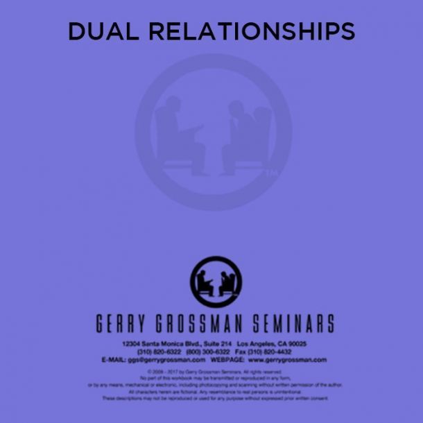 Dual Relationships Online Text-based Home Course (1 CE)