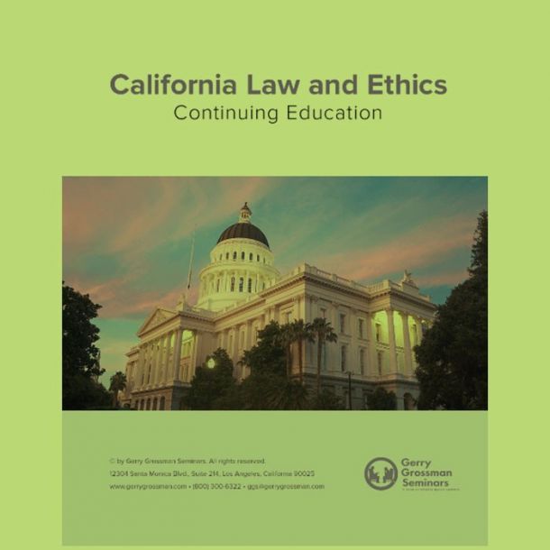 Law and Ethics Online Text-based Home Course (6 CE)
