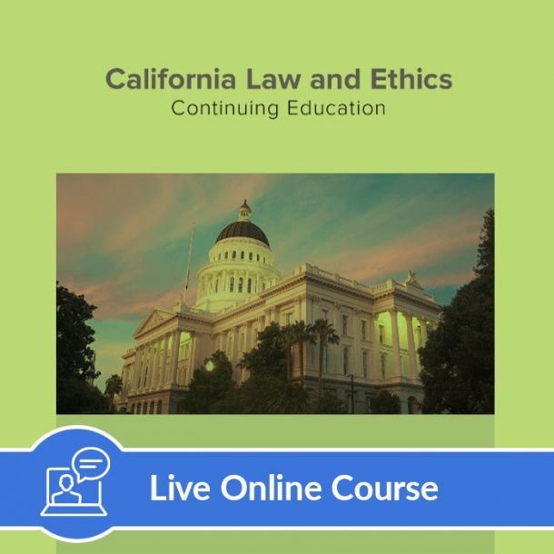 Law and Ethics - Live Online (6 CE)