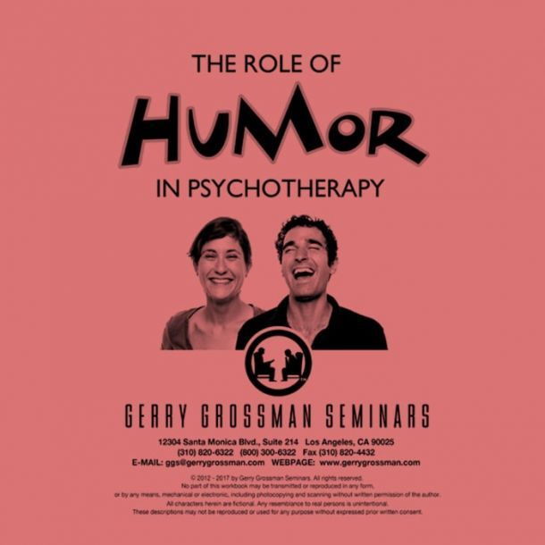 The Role of Humor in Psychotherapy Online Text-based Home Course (3 CE)